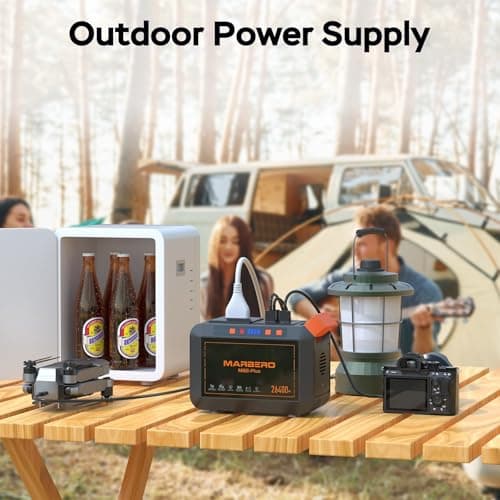 MARBERO 26,400mAh Solar Generator Power Station with Solar Panel 21W Kit — view 5