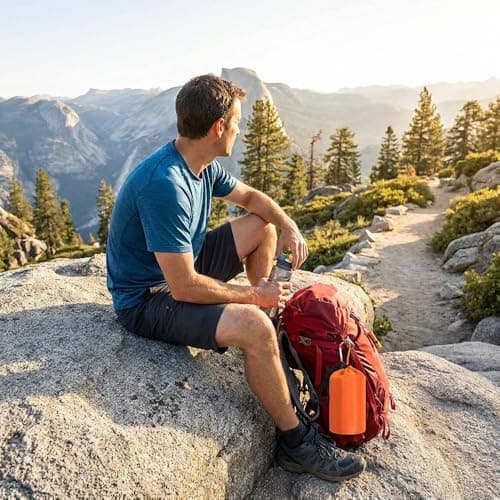 Reyuvidep Emergency Survival Sleeping Bag, Reusable Bivvy Bag for Outdoor Camping, Hiking — view 5