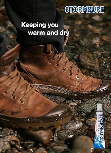 Stormsure Hiking Boot Repair Kit - Strong, Durable, and Flexible Repair for Soles and Upper Fabrics: Extend the Life of Your Footwear — view 3