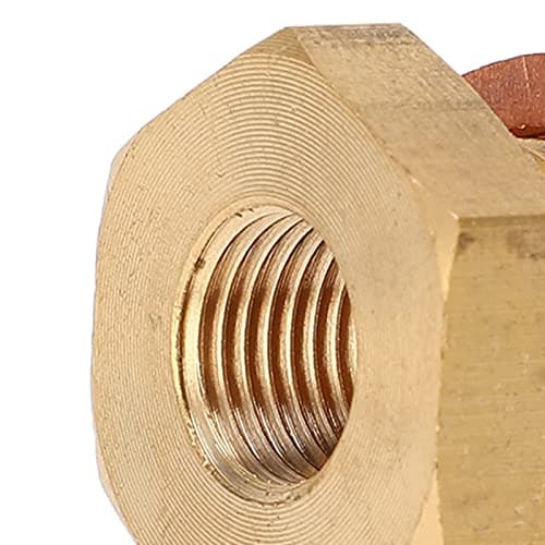 1/8in NPT to M14x1.5 Male Temperature Gauge Sender Adapter Universal for Car Metal Polished High Strength Temp Gauge Sender Adapter — view 4