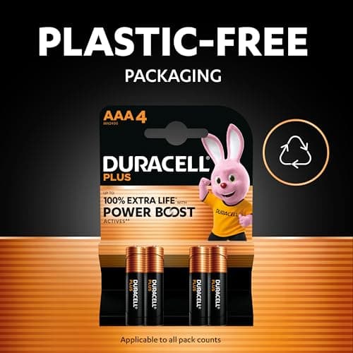 DURACELL Plus AAA Alkaline Batteries (12 Pack) 1.5V, LR03 — view 6