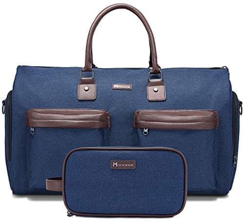 Modoker 2-in-1 Convertible Garment Bag, Carry-On Travel Duffel