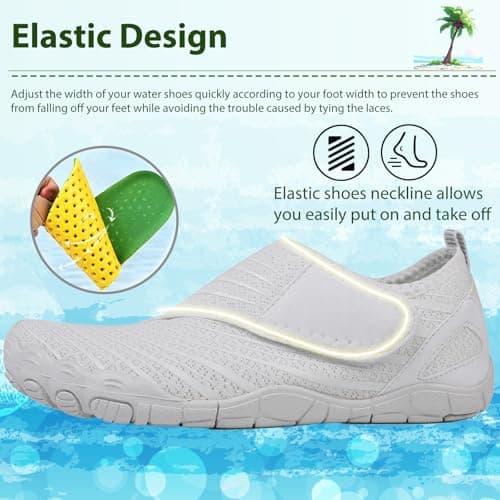AONETIGER Unisex Barefoot Shoes Mens Womens Quick Dry Barefoot Aqua Sneaker — view 6