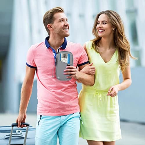 Vinsani Passport Holder Travel Wallet, RFID Blocking Document Organiser — view 6