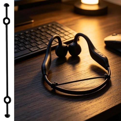 Bone Conduction Headphones Strap 10 Pieces Silicone Non-Slip Fitness Band — view 2