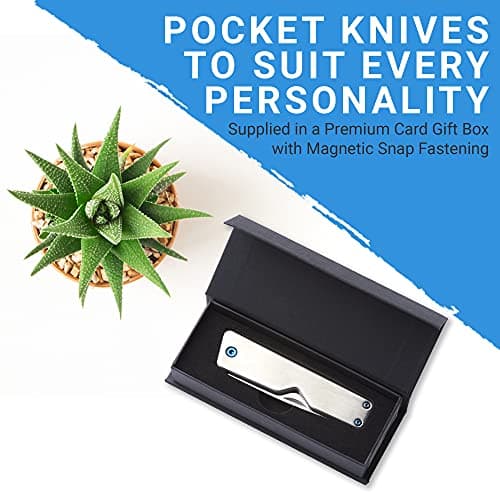 WHITBY Pocket Knife, 2.5" Mint Stainless Steel Folding Knives Stainless — view 6
