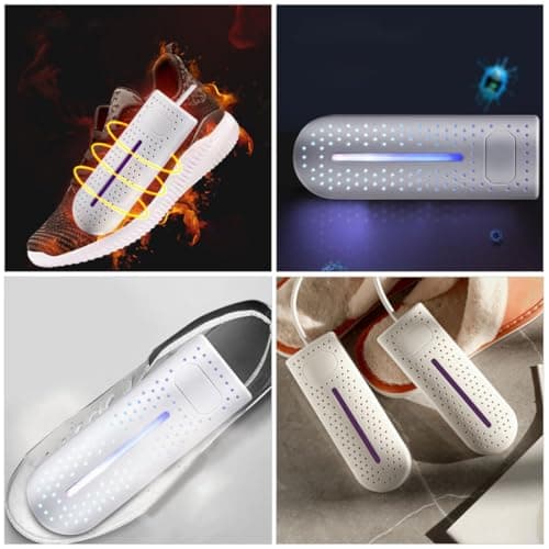 Vaguelly Portable Boot Dryer Shoe Drying Machine ABS White for Travel — view 4
