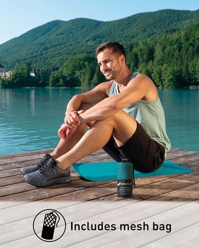 Fit-Flip Microfibre Towel - Compact, Ultra lightweight & Quick dry — view 6