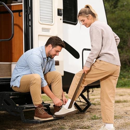 Magnetic Shoes Horn, Comfortable Wooden Handle, 55cm, Beech Wood Shoe Lifter, Long Handle Magnetic Shoe Horn, Compact And Easy Storage, For Adults Elderly Travel Pregnancy Home — view 2