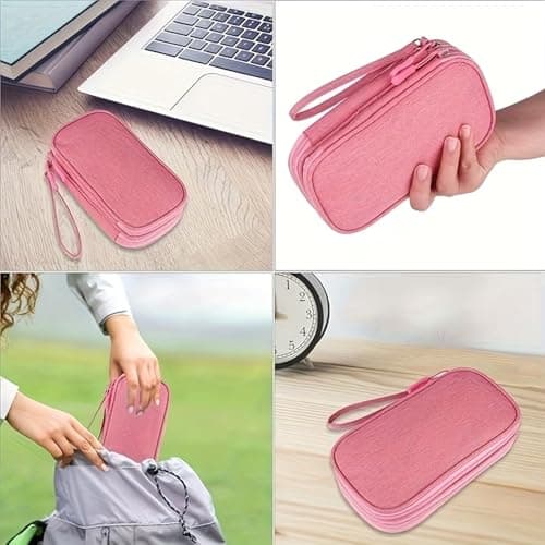 Bojiwavawd Charger Cable Organiser Bag, Cable Organiser Travel Essentials — view 5
