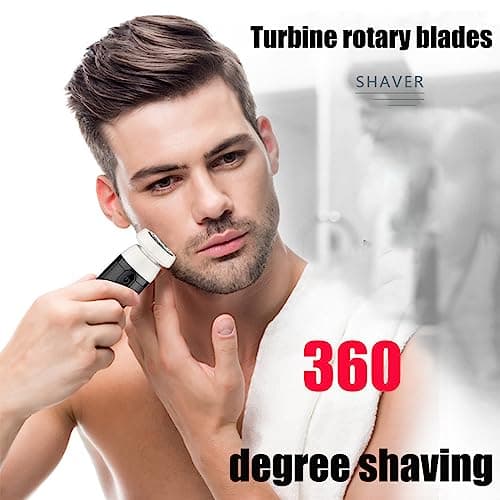 Mini Shavers for Men,Mini Razor,Rechargeable Shaver for Men withLCD Display — view 5