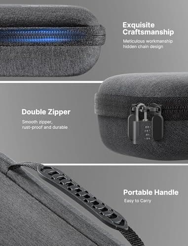 JSAUX Carrying Case for Steam Deck/ROG Ally, Hard Shell Travel Case — view 5