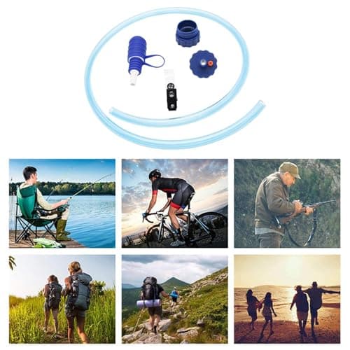 Water Bottle Drink Tube Hose - Food-Grade Hydration System, Cycling and Outdoor Sports, TPU Straw and Silicone Nozzle | Replaceable Hydration Tube, for Bottles with 28mm/30mm Diameter, 1M Long — view 4