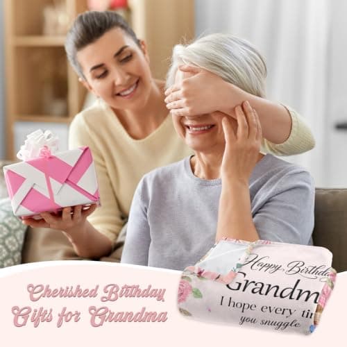CSSGUOTOU Grandma Birthday Gifts, Grandma Gifts Throw Blanket 150x130cm — view 2