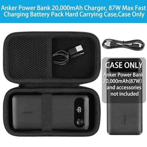 Khanka Hard Case for Anker Power Bank 20,000mAh 87W Essential — view 2