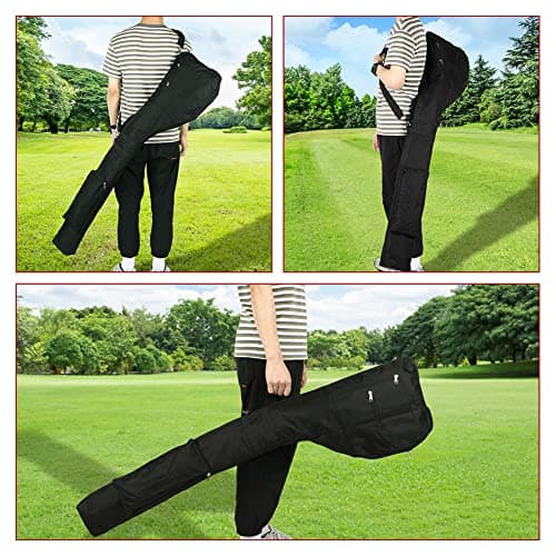 Number-one Golf Club Bag, Portable Foldable Golf Club Travel Bag for 8-10 Golf Clubs, Waterproof Mini Carry Golf Bags for Women, Men — view 6