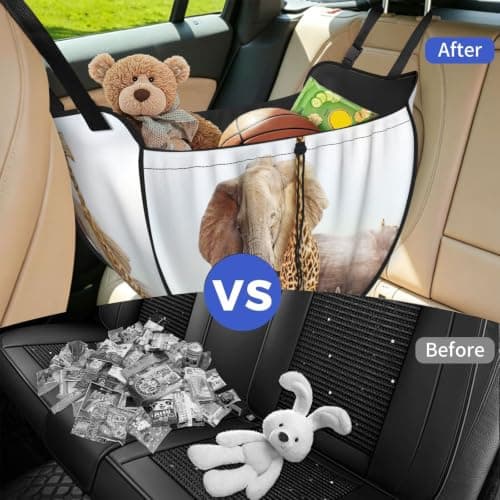 Alliya Animal Safari Car Seat Organizer Miscellaneous Sorting Bag Seat Backrest Bag — view 6