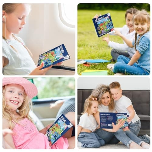 ASTARON Magnetic Puzzles for Toddlers, Educational Travel Toys Car Plane Activities For Kids, 16-20-25 pieces Learning Magnet Puzzles for Road Trip, Kids Birthday Gifts — view 6