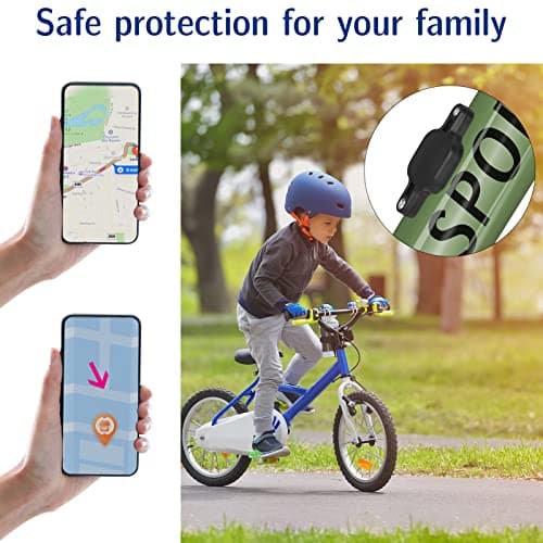 Dacitiery AirTag Bike Mount Holder, Waterproof Hidden Under Bottle Cage — view 5