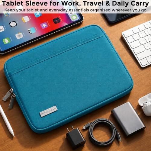 TECHGEAR Shockproof Water-Resistant Tablet Sleeve 9-11" for iPad Galaxy Tab — view 6