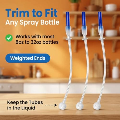 3Pcs Spray Can Trigger Handle, Adjustable Nozzle Adapter, Universal Spray Bottles for Hair Cleaning — view 6