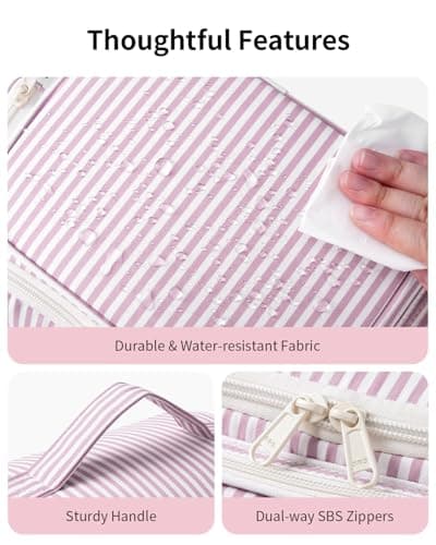 Narwey Large Travel Hanging Toiletry Bags for Women Wash Bag for Toiletries — view 4