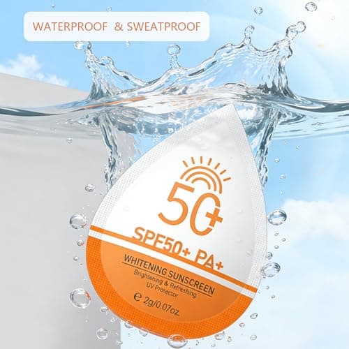 15 Pack Travel Size Sun Cream, Mini Sunscreen SPF 50+ PA+, Portable — view 3