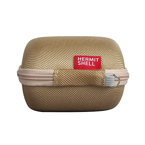 Hard EVA Travel Case for Anker SoundCore mini Super Portable Speaker by Hermitshell (Gold） — view 5
