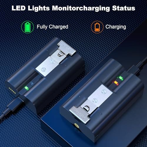 Jsoprtvr - 2 Pack Replacement for Ring Battery, quick release battery pack — view 2