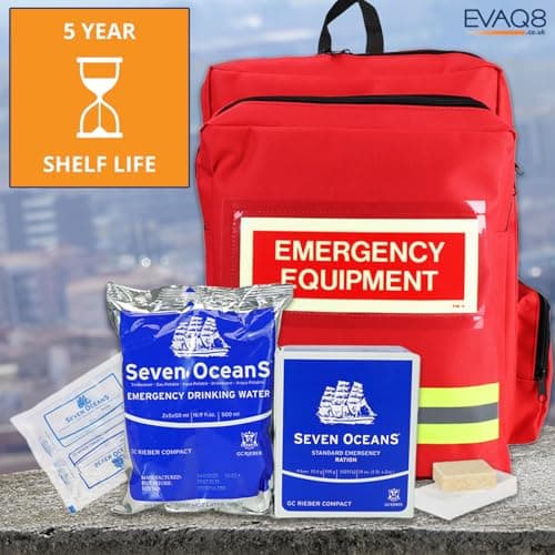 EVAQ8 Emergency Go Bag 72 Hour Survival Kit Complete — view 4