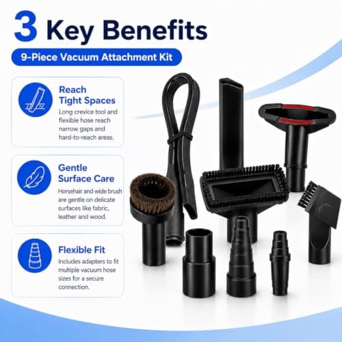 Vacuum Attachment Kit for SEBO AIRBELT D4 Premium Graphit 2.0 — view 2