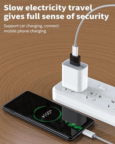 USB C OTG Adapter Type C Male to USB-A Female Adaptor (6Pack)for iPhone 16 15 for iPad Macbook Pro Compatible for Samsung Galaxy S23 Charging Cable Port Converter for Apple Mac Auto Car Plug Connector — view 5