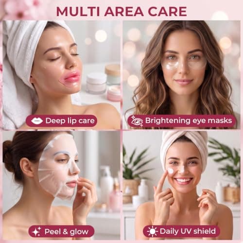 Avvchuy 29 Pcs Face Masks Set, Skincare and Face Mask Gift Kit for Women — view 6