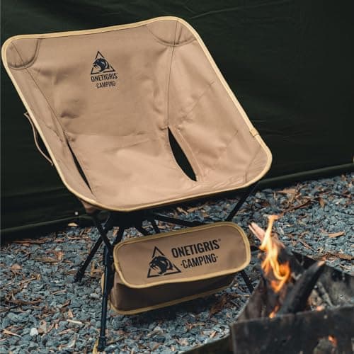 OneTigris TIGERBLADE Camping Chair, Lightweight Folding Backpacking Hiking Chair, Compact Portable 330 lbs Capacity — view 2