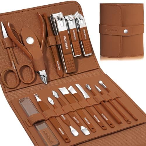 Manicure Set Professional Nail Clippers Pedicure Kit 16pcs