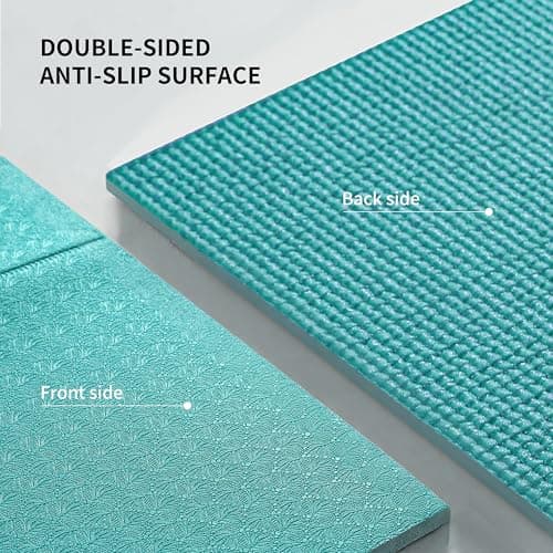PROIRON Foldable Yoga Mat 4mm, Portable Folding Exercise Mat for Travel, Non Slip Yoga Matt for Women, Excercise Mat for Gym Home, Pilates, Workout, Fitness, Stretching, Lightweight & Small — view 4