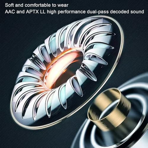 Earbud Translator in Real Time, Lingo Plugs Translator Earbuds, 144 Languages Online Translation 5.4 Wireless Over Ear Earbuds with APP for Travel Music and Calls (Purple) — view 4