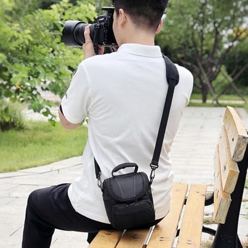 DSLR Camera Bag – Protective Photography Carry Case | SLR Cameras Case | DSLR Camera Single Bag for Outdoor Travel Vlogging Daily Photography Storage Studio Work Use — view 3