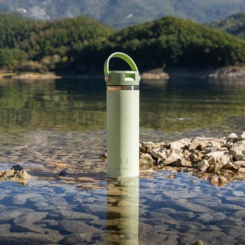 Sparrow Insulated Water Bottle with Straw Metal Water Bottles Drinks 750ml — view 6