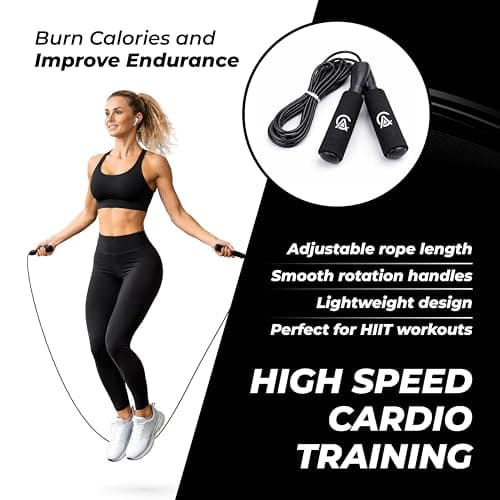 Home Gym Fitness Kit With Ab Wheel, Push Up Bars, Resistance Bands, Skipping Rope & Hand Gripper — view 3