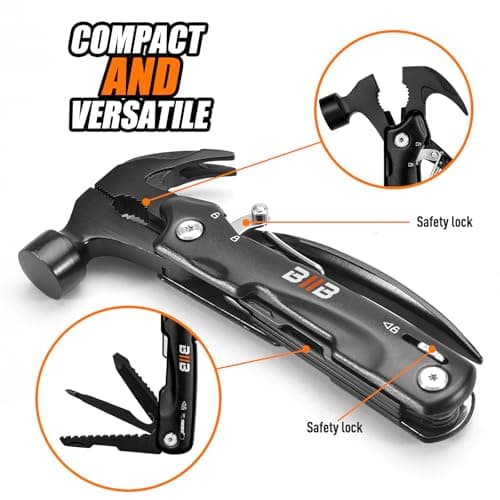 BIIB Gifts for Men 12-in-1 Multi-Tool Pliers, Camping & Survival Gear — view 4