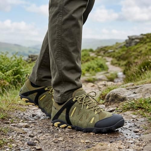 Northwest Territory Glyder Men's Walking Shoes, Ranger Green, Size 8 — view 2