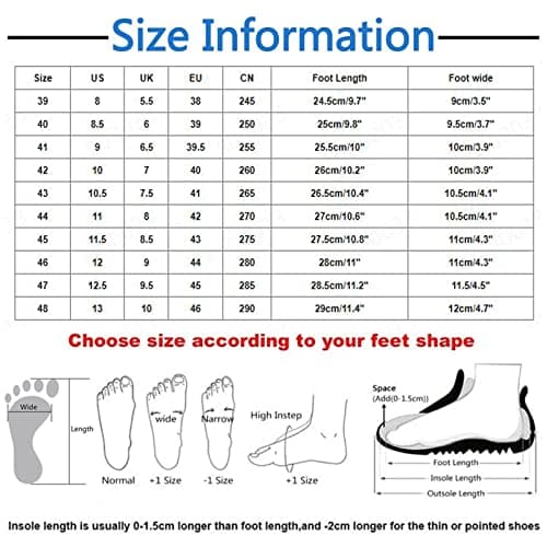 cfpqv Slip On Trainers Men's Trainers Orthopaedic Shoes Lightweight Breathable Sports Shoes Road Running Shoes Comfortable Running Shoes Leisure Shoes Walking Shoes Outdoor Fitness Slip On Shoes, A02 — view 3