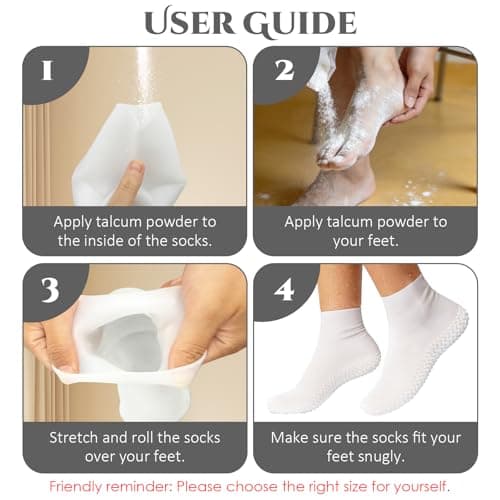 JTENGYAO 2 Pairs Verruca Socks for Swimming Waterproof Non Slip Swim Socks — view 6