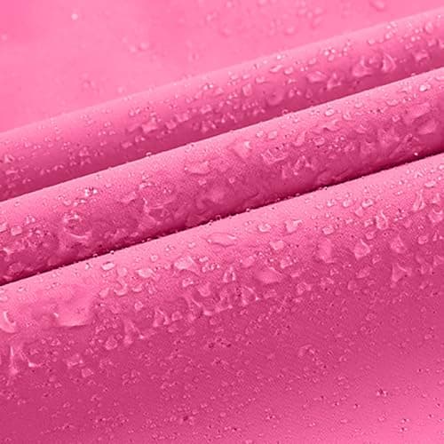 Lightweight Waterproof Jackets Women, Women's Waterproof Jackets Ladies Lightweight Windproof Packable Rain Jacket Raincoat Outdoor Windproof Running Golf Cycling Hiking Jacket with Hood 1-Hot Pink M — view 6