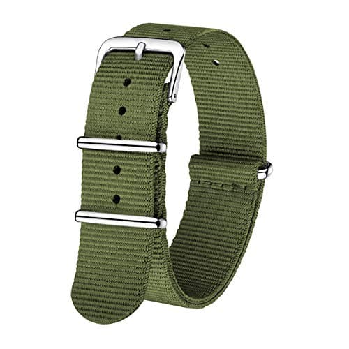 MEGALITH Nylon Watch Strap 8-Pack: One-Piece Multi-Color Replacement Band — view 5