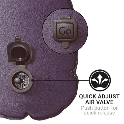 Go Travel Fusion Luxury Inflatable Neck Pillow with Carry Pouch — view 6