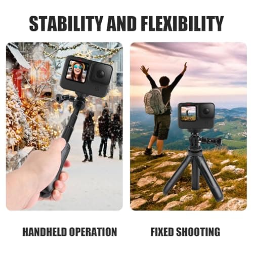 Selfie Stick for GoPro Mini Tripod Stand with Extension Pole, 25cm — view 5