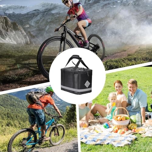 Rear Bike Bag Ergonomic Bike Cargo Bag — view 5