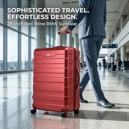 RMW Suitcase 24 Inch Medium Hard Shell Check-in Luggage — view 4